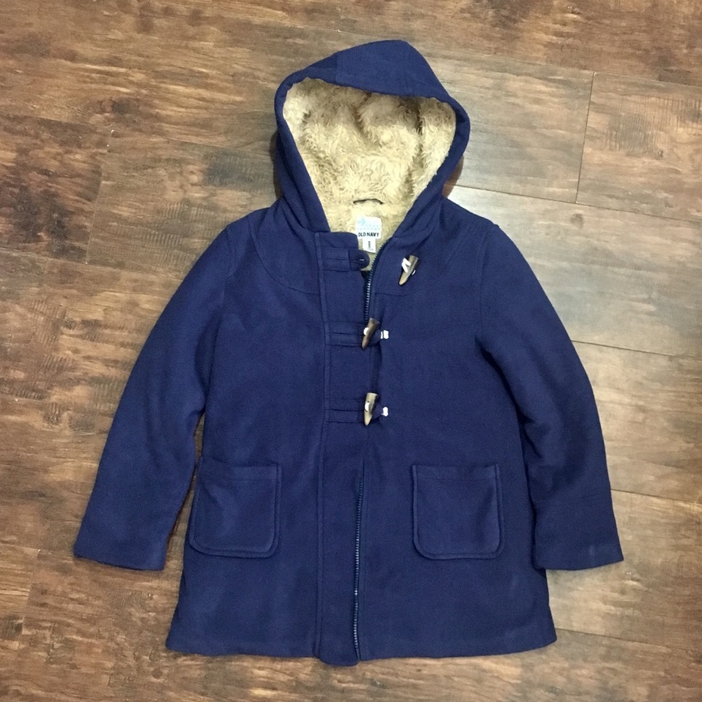 Girls size M(8) Old Navy peacoat